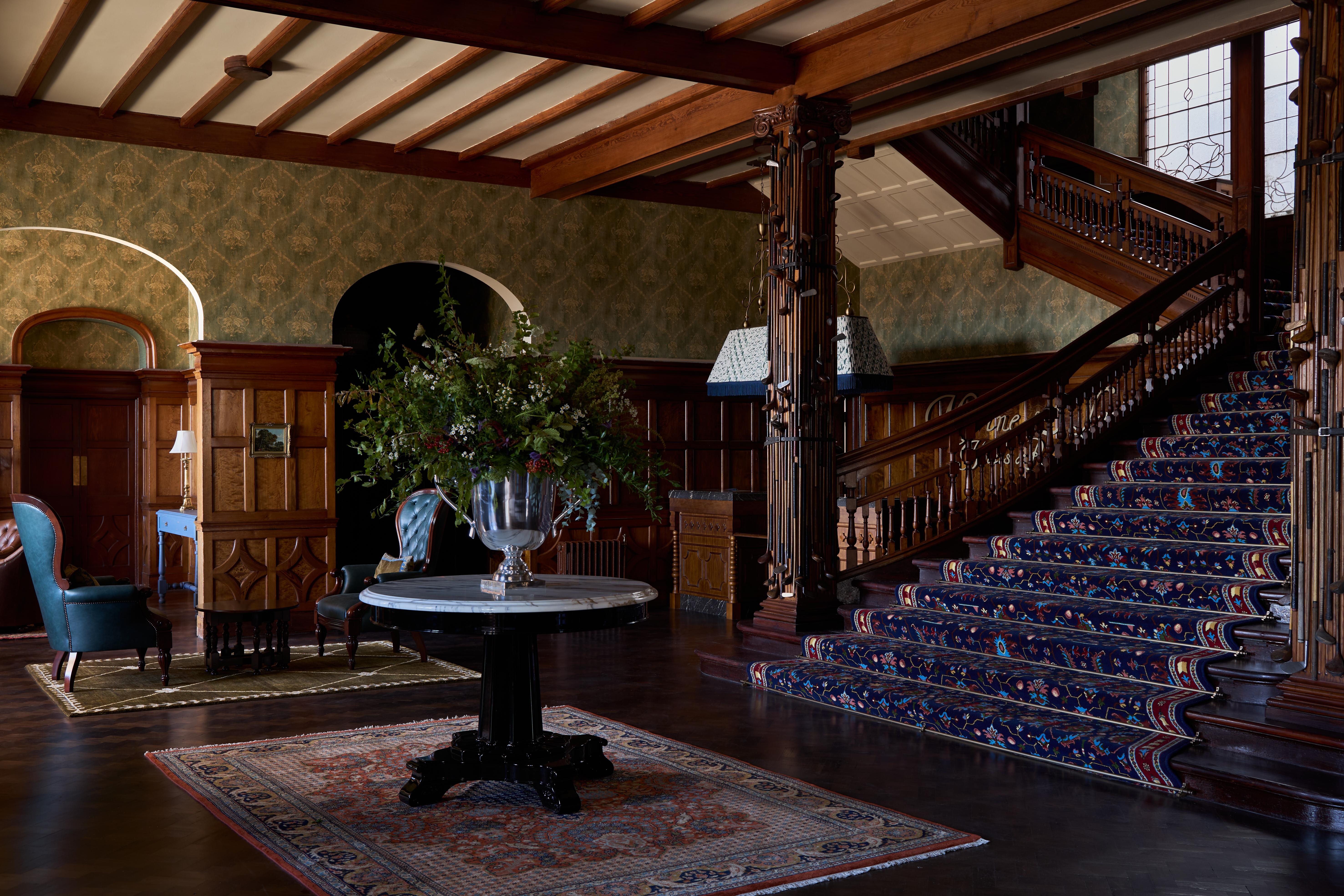 Dornoch Station Hotel Kültér fotó The interior of the hotel